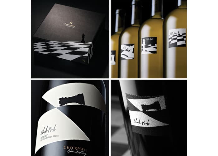 Checkmate Wines Package Design