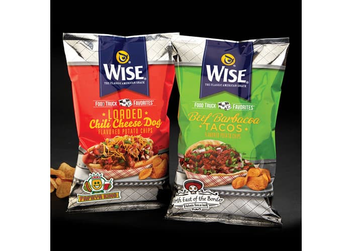 Wise Food Truck Favorites Package Design