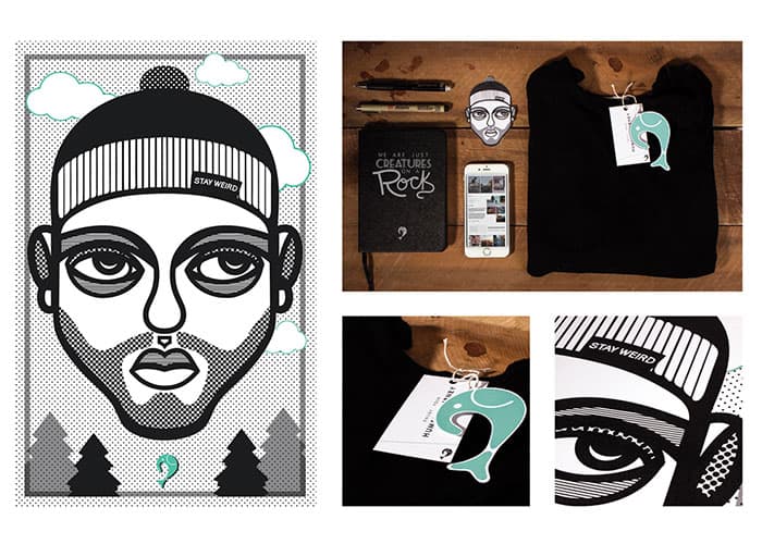 Stay Weird Branding Project
