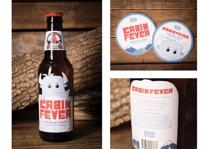 Cabin Fever Beer Label Project