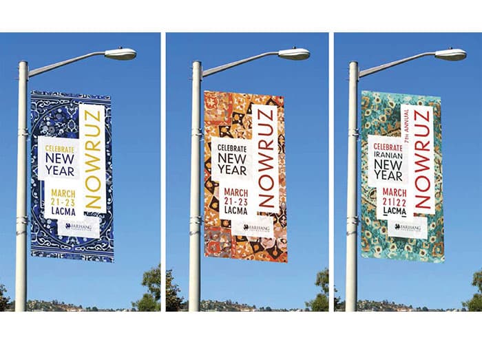 Banner Design: Iranian New Year Banners