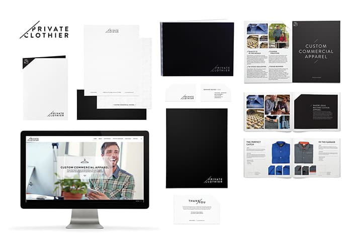 Private Clothier Brand Identity