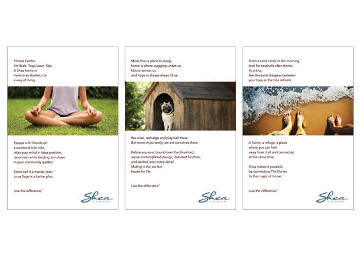 Shea Homes NorCal Print Campaign