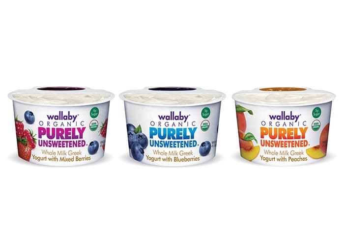 Purely Unsweetened Yogurt Packaging