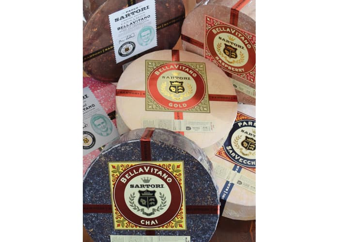 Realistic Cheese Wheel Product Displays