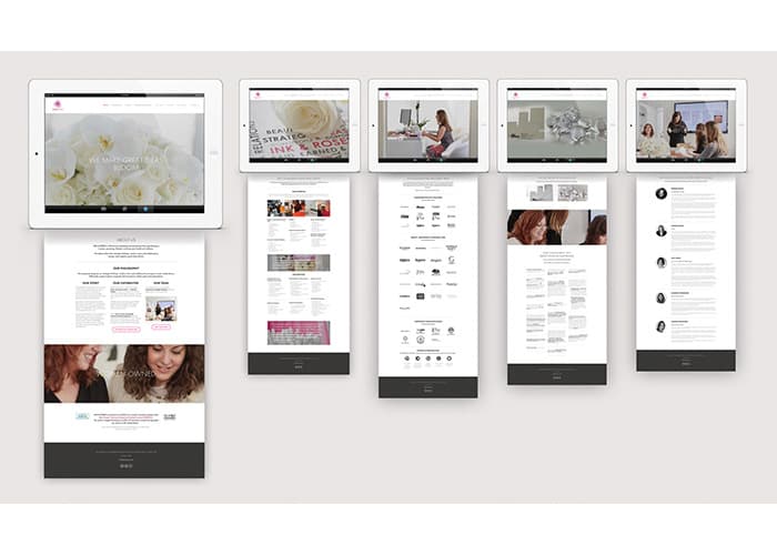 Ink & Roses Website
