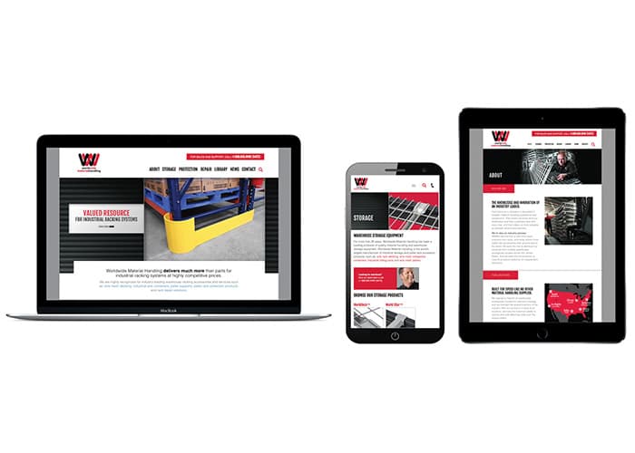 Worldwide Material Handling Website Redesign