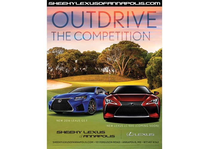 Out Drive The Competition Golf Ad