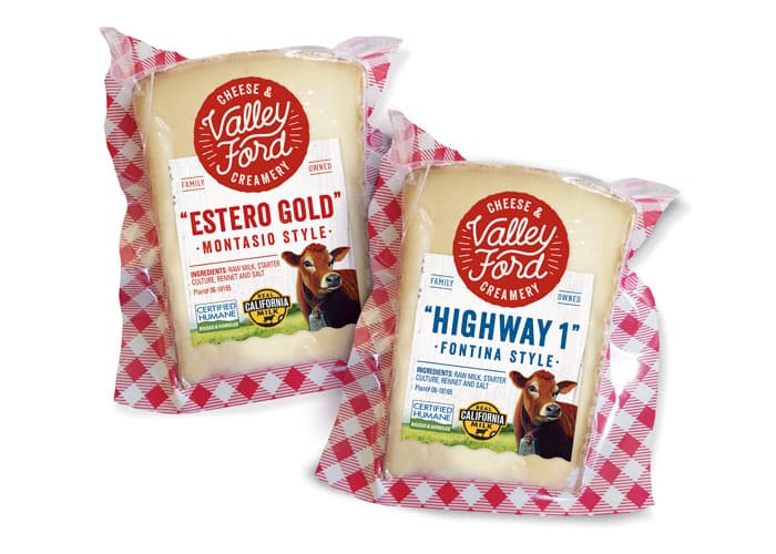 Valley Ford Cheese and Creamery Logo and Package Design