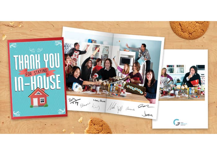The ABA Creative Group’s Thank You Card