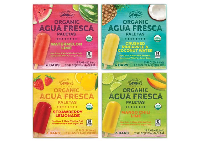 Paletas Range Packaging