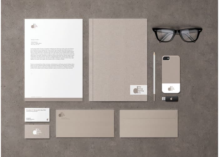 The Doug Spong Company Branding