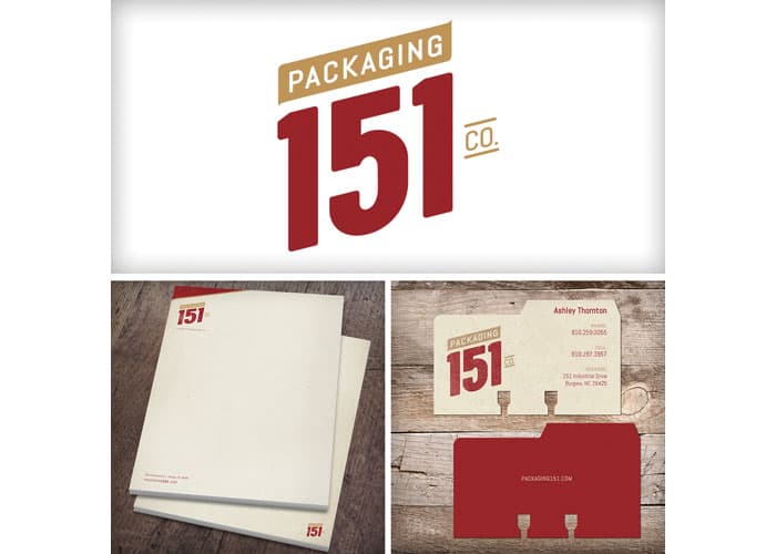 Packaging 151 Co. Branding