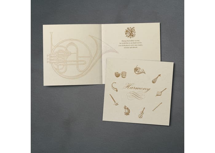 Voice of the Employee/Operation Gratitude for The Military Greeting Card