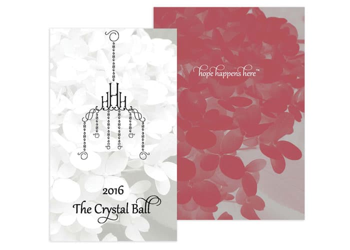 Crystal Ball 2016 Invitation Design