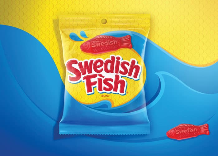 Swedish Fish Package Design