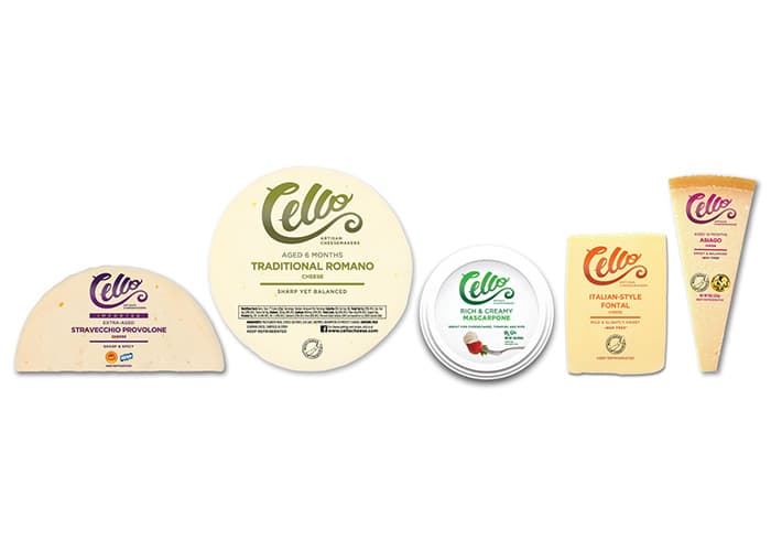 Cello Cheese Portfolio Rebrand Chief Creative: Paul Castledine