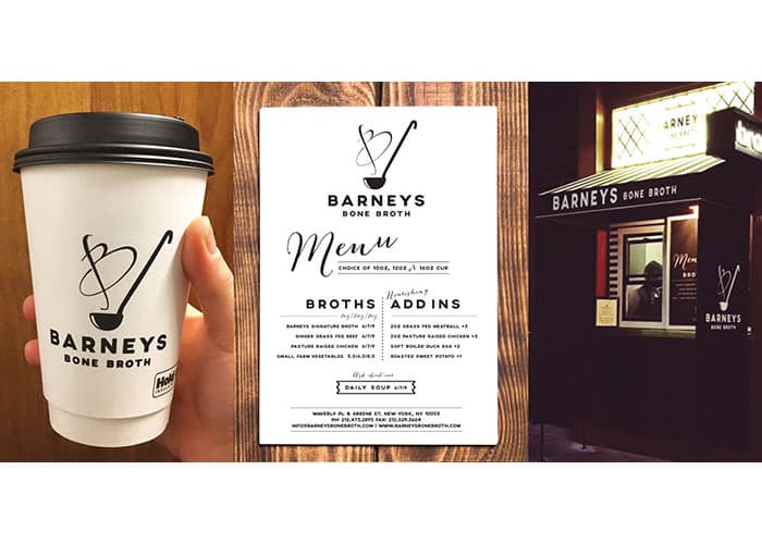 Barneys Bone Broth Logo and Branding