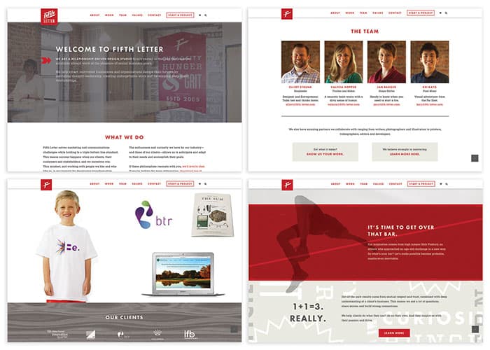 Fifth Letter Website