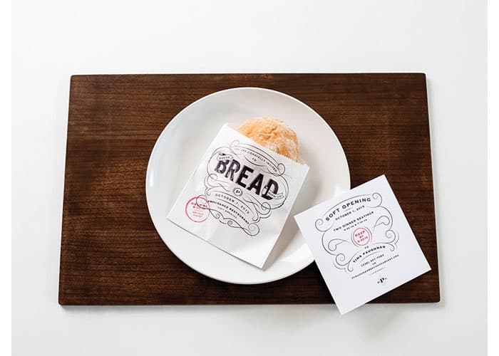 Breaking Bread Reception Invitation