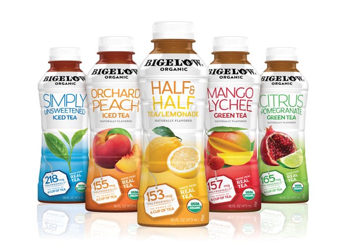 Bigelow Ready-To-Drink Teas Package Design