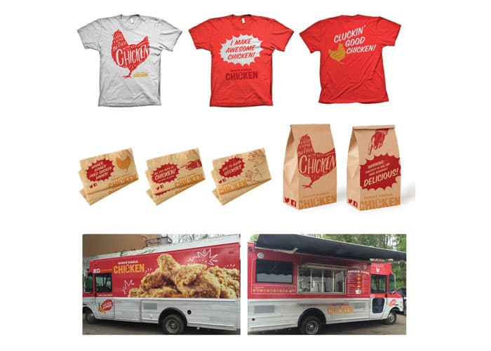 Giant Eagle Chicken Truck