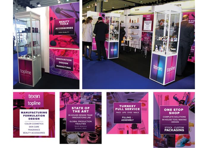 Luxe Pack New York 2016 Booth Display Signage
