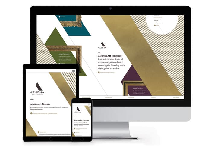 Athena Responsive Website