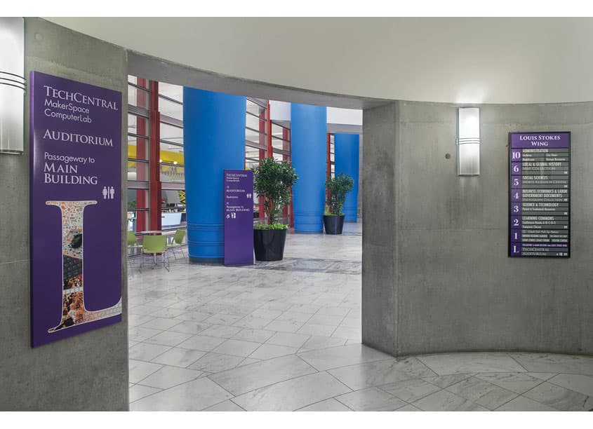 Louis Stokes Wing Wayfinding & Signage
