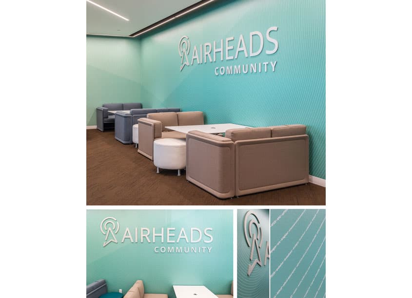 Airheads Lounge Wall