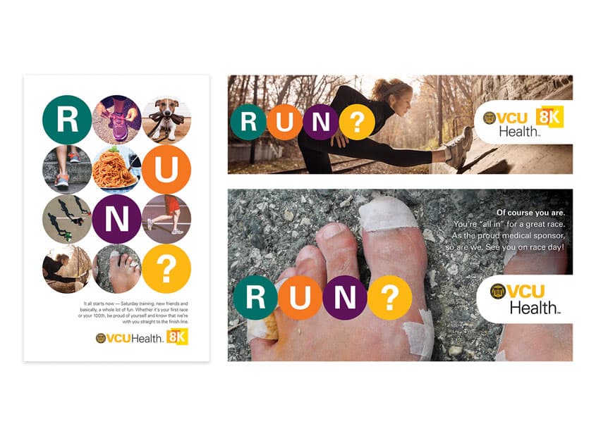 VCU Health 8K R-U-N Campaign