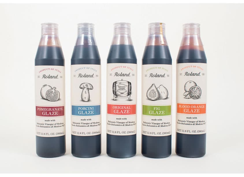 Roland® Balsamic Glazes Package Redesign — Package Design — by Roland Foods, LLC - Creative Department — 2017 GDUSA award winner