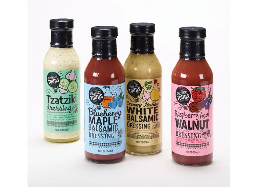 Culinary Tours Dressings
