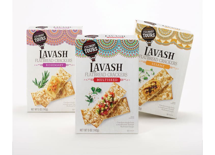 Culinary Tours Lavash Flatbread Crackers