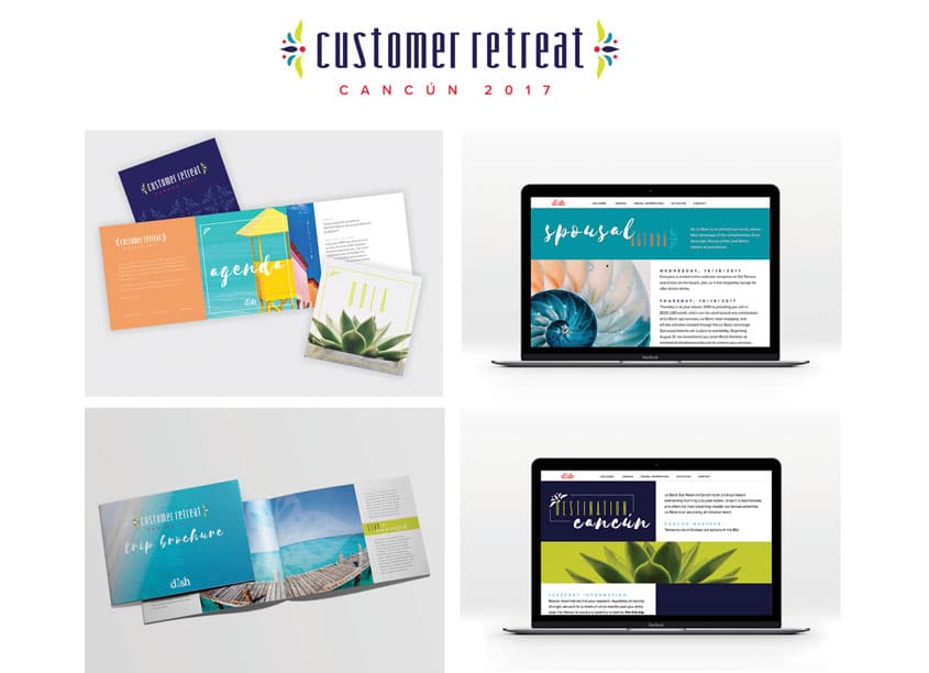 DISH Customer Retreat 2017 Branding