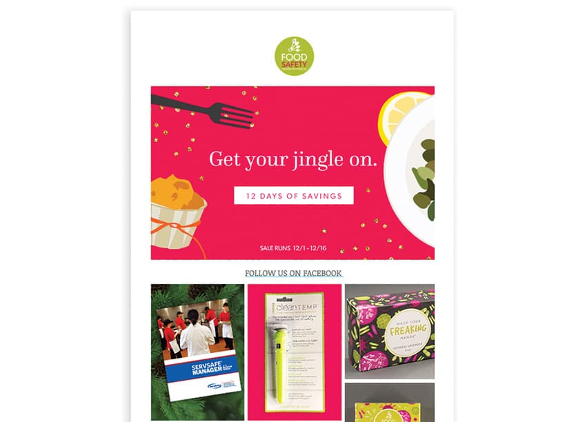 12 Days of Savings Campaign Kickoff eNewsletter