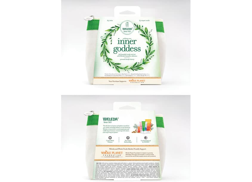 Weleda Clean Beauty Kit — Package Design — by BRIGADE — 2017 GDUSA award winner
