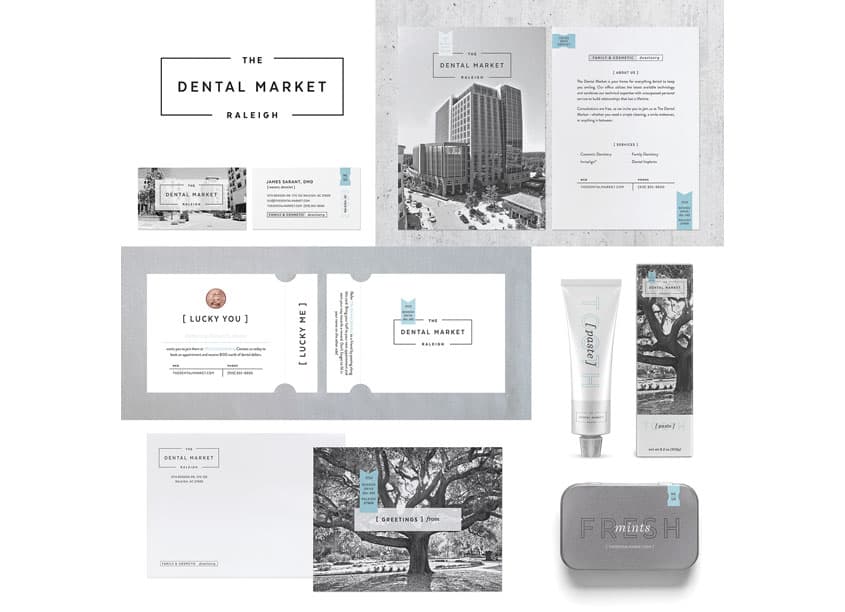 The Dental Market Brand Identity