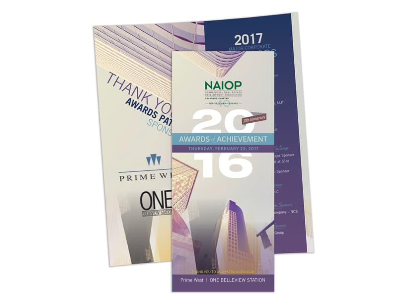 Awards of Achievement Brochure — Annual & Corporate Reports design — by Design Tree Studios — 2017 GDUSA award winner