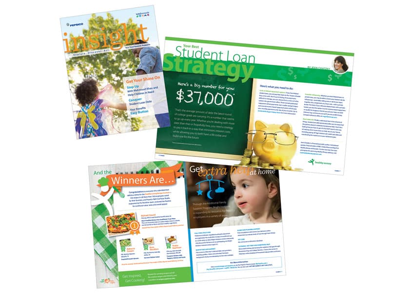 insight magazine (Spring 2017) — Publications & Newsletters design — by Alight Solutions — 2017 GDUSA award winner