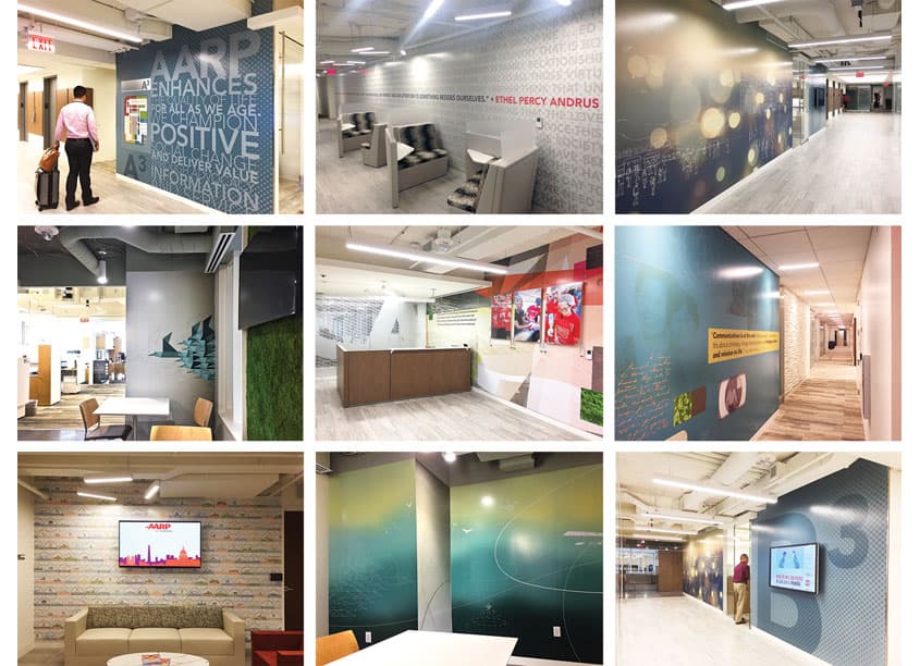 AARP | 2017 Headquarters Renovation Rebrand