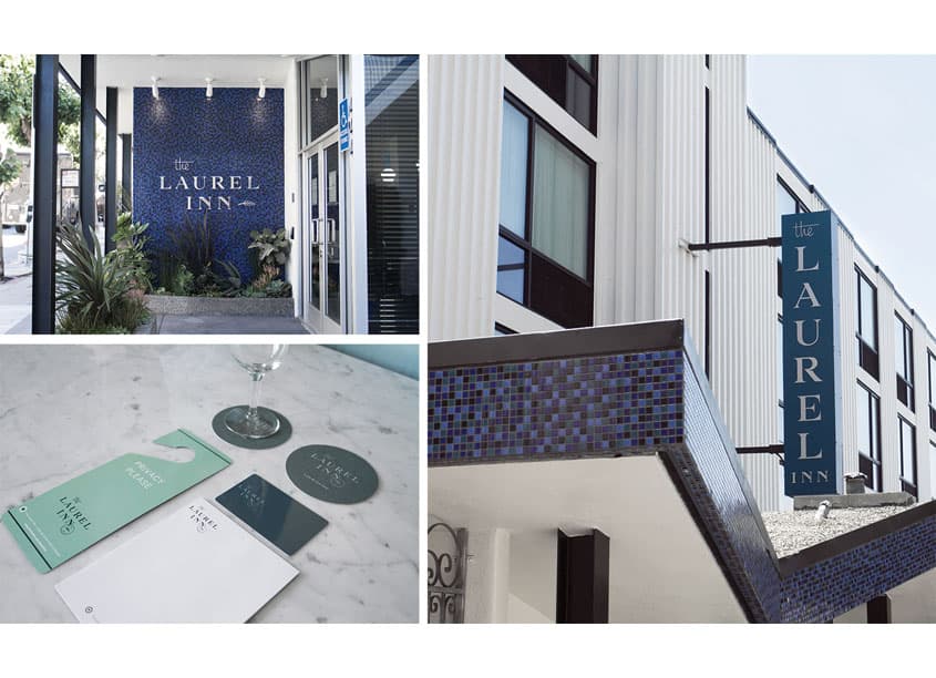 The Laurel Inn Branding and Signage Program