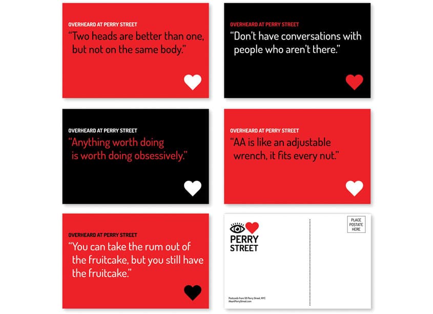 I Heart Perry Street “Postcards from Perry Street”