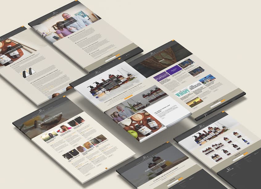 Lubricity Labs Website — Website & UX/UI Design — by Gary Wong Designs — 2017 GDUSA award winner