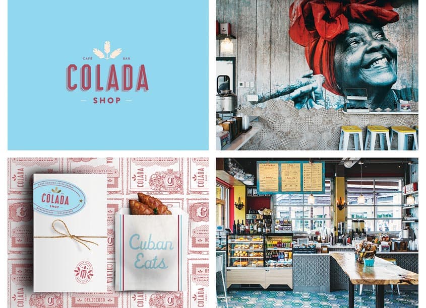 Colada Shop Branding — Branding + Identity Programs design — by Bartlett Brands — 2017 GDUSA award winner