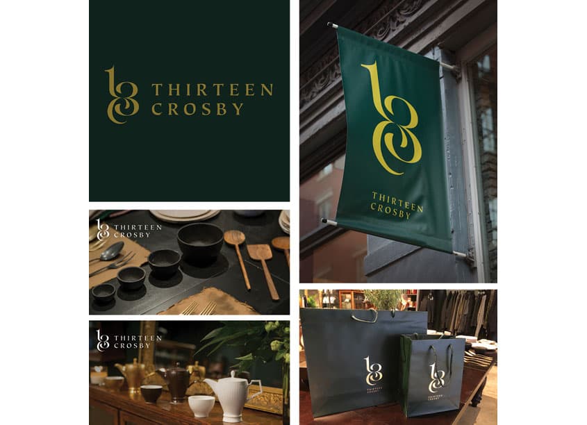 Thirteen Crosby Branding