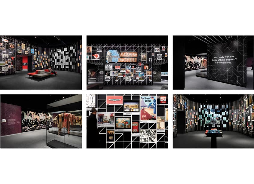 Americans — P-O-P, Exhibits & Displays design — by KUDOS Design CollaboratoryTM — 2018 GDUSA award winner