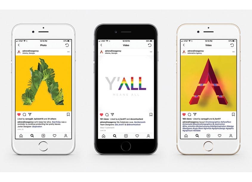 Adrenaline Social for Pride Month Associate — Website & UX/UI Design — by Adrenaline — 2018 GDUSA award winner