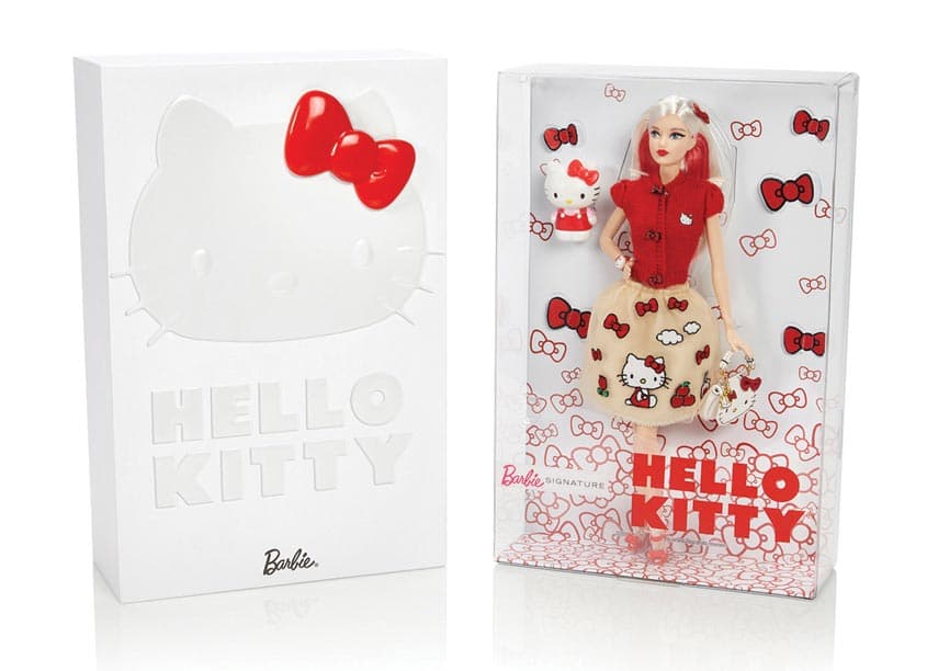 Barbie® Hello KittyTM Doll — Package Design — by Mattel, Inc. — 2018 GDUSA award winner