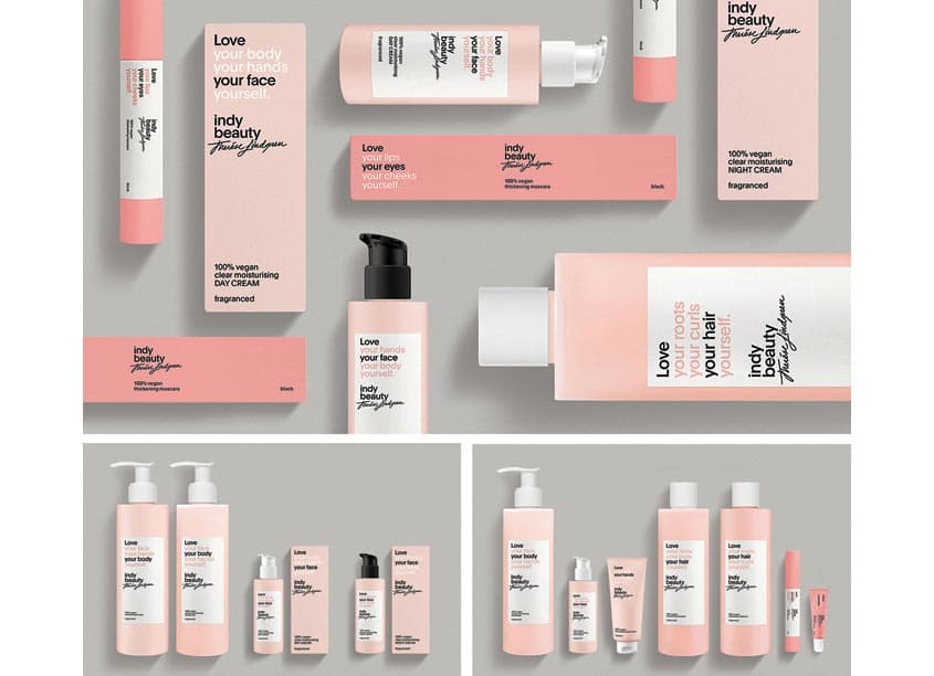 Indy Beauty Package Design